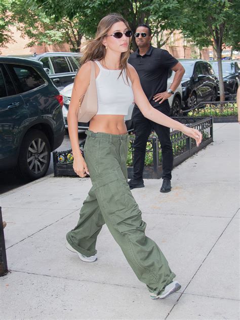 The Many Bags of Hailey Bieber .